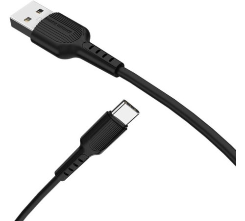 MORE CHOICE (4627151192895) K26a USB (m)-Type-C (m) 1.0м, черный