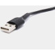 MORE CHOICE (4627151192895) K26a USB (m)-Type-C (m) 1.0м, черный