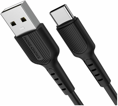 MORE CHOICE (4627151192895) K26a USB (m)-Type-C (m) 1.0м, черный