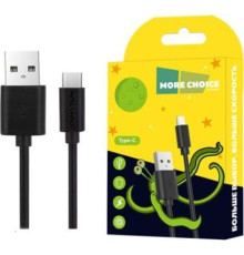 MORE CHOICE (4627151190785) K13a USB (m)-Type-C (m) 1.0м, черный