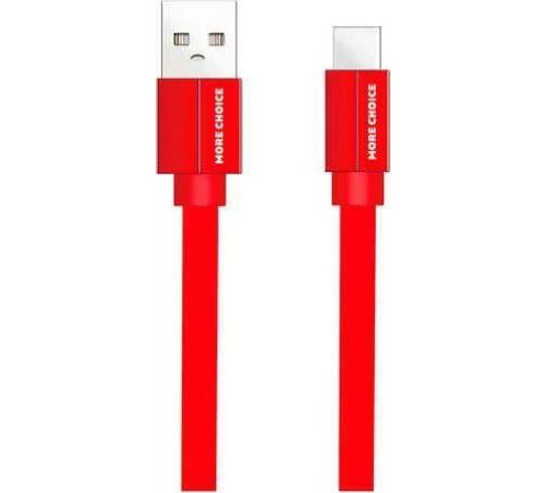 MORE CHOICE (4627151194585) K20a USB (m)-Type-C (m) 1.0м - красный