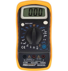 Измерительные приборы и инструмент PROCONNECT (13-3022) MAS838L (DT858L) Портативный мультиметр