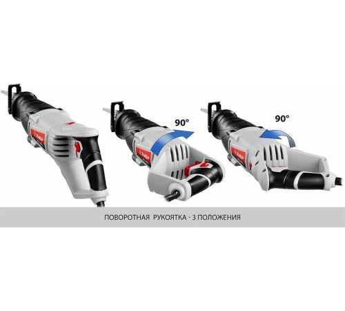 ЗУБР ЗПС-850 Э Пила сабельная 850 Вт, 0-2800 ход/мин