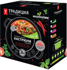 ТРАДИЦИЯ ТГ5233 а/пр литая 3,0л стекл/кр Гранит