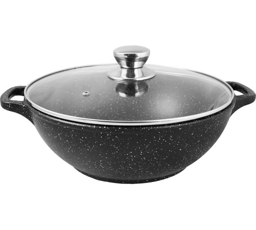 ТРАДИЦИЯ ТГ0283 а/пр литой 28см 4,0л стекл/кр Гранит