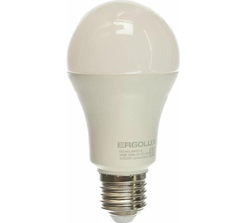 ERGOLUX (13182) LED-A65-20W-E27-3K