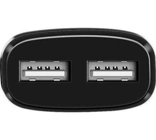 HOCO (6957531063094) C12 2USB 2.4A черный