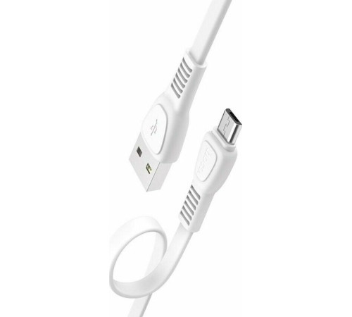 HOCO (6931474711687) X40 USB (m)-microUSB (m) 1.0м - белый
