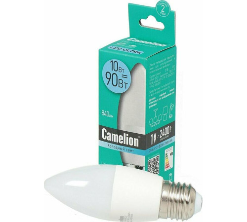 CAMELION (13562) LED10-C35/845/E27/4500K