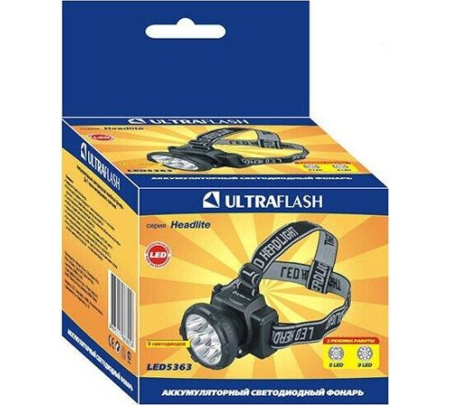 ULTRAFLASH (11257) LED5363 черный