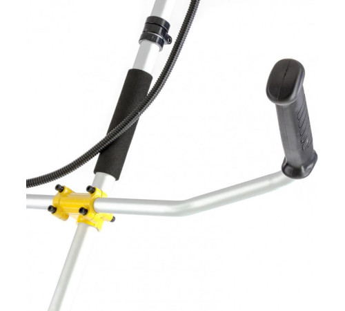 DENZEL Триммер бензиновый DT-33 33см3, 1,8 л.с., неразъемная штанга, состоит из 2 частей 96222