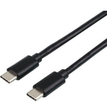 ATCOM (AT2113) Кабель TYPE-C (m) - TYPE-C(m) 0.8М черный