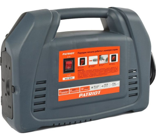 PATRIOT 525301905 WO 180K Компрессор поршневой безмасляный