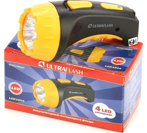 ULTRAFLASH (9215) LED3804 черный/желтый