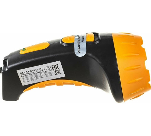 ULTRAFLASH (9215) LED3804 черный/желтый