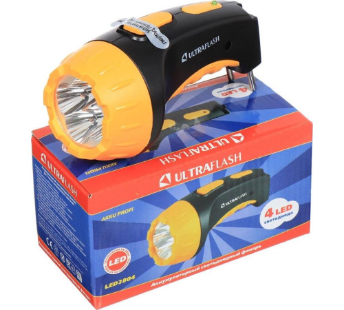 ULTRAFLASH (9215) LED3804 черный/желтый