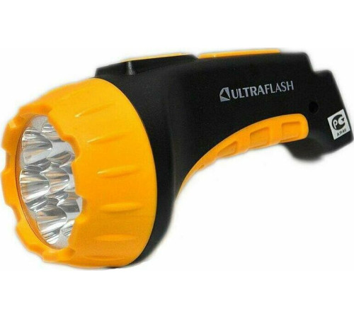 ULTRAFLASH (9216) LED3807 черный/желтый