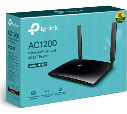 TP-LINK Archer MR400, черный