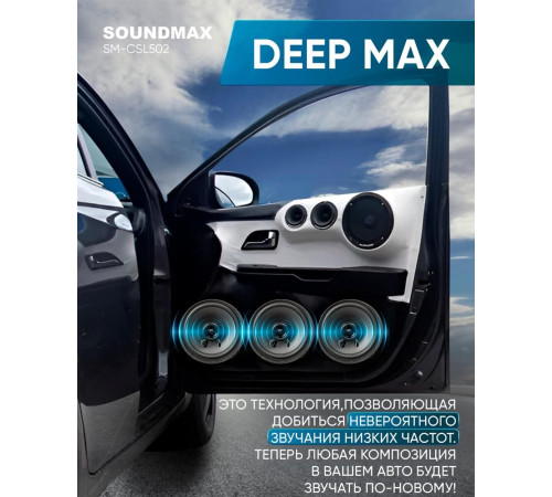 Автоакустика SOUNDMAX SM-CSL502