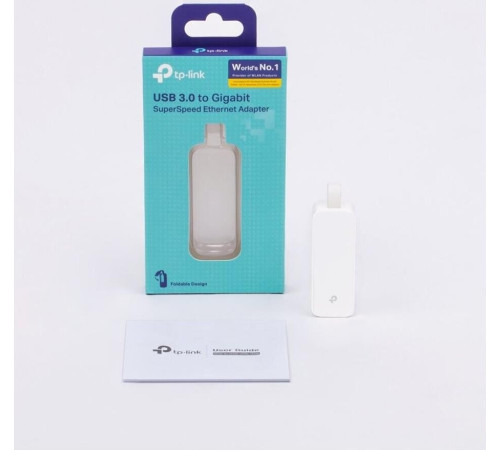 Сетевой адаптер TP-LINK UE300, белый
