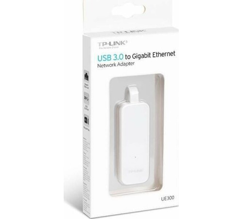 Сетевой адаптер TP-LINK UE300, белый