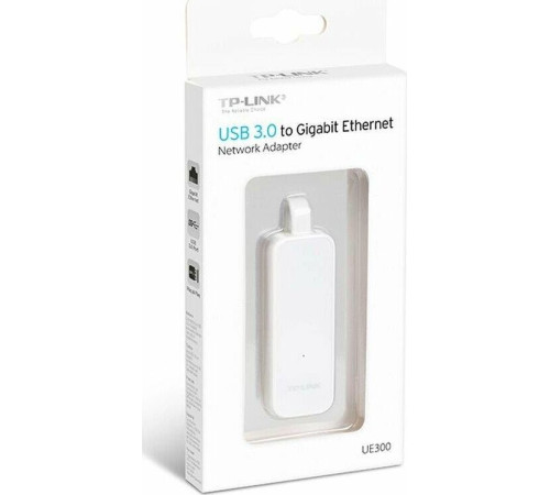 Сетевой адаптер TP-LINK UE300, белый