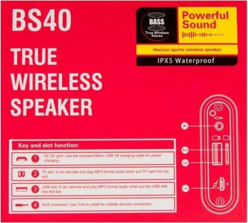 HOCO (6931474730626) BS40 Desire Song красный