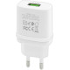HOCO (6931474716286) C12Qm QC3.0 White + кабель MICRO USB