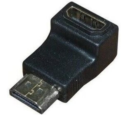 REXANT (06-0176-A) ПЕРЕХОДНИК АУДИО (ГНЕЗДО HDMI - ШТЕКЕР HDMI), УГЛОВОЙ, (1ШТ.)