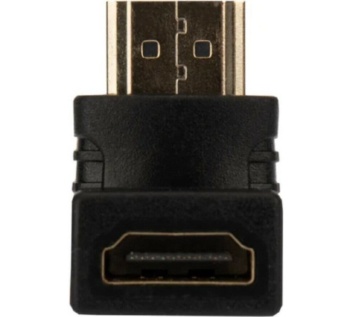 REXANT (06-0176-A) ПЕРЕХОДНИК АУДИО (ГНЕЗДО HDMI - ШТЕКЕР HDMI), УГЛОВОЙ, (1ШТ.)