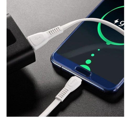 HOCO (6931474711700) X40 USB (m)-Type-C (m) 1.0м - белый