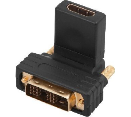 REXANT (17-6812) ПЕРЕХОДНИК ШТЕКЕР DVI-D - ГНЕЗДО HDMI, ПОВОРОТНЫЙ