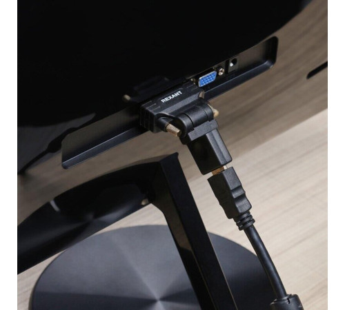 REXANT (17-6812) ПЕРЕХОДНИК ШТЕКЕР DVI-D - ГНЕЗДО HDMI, ПОВОРОТНЫЙ