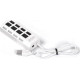 SMARTBUY (SBHA-7204-W) USB 2.0 хаб 4 порта - белый