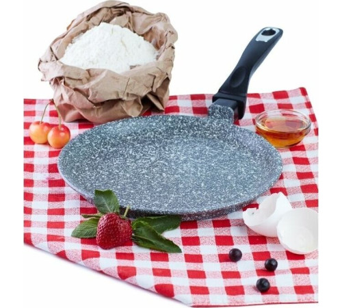 ТРАДИЦИЯ ТМ6221 Мрамор блинная 22 см. литой алюм