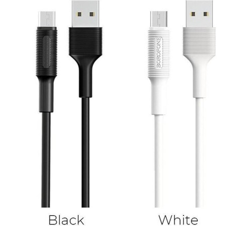 BOROFONE (6957531081661) BX1 USB (m)-microUSB (m) 1м белый
