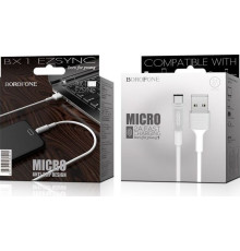 BOROFONE (6957531081661) BX1 USB (m)-microUSB (m) 1м белый