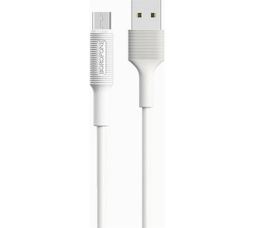 BOROFONE (6957531081661) BX1 USB (m)-microUSB (m) 1м белый