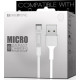BOROFONE (6957531081661) BX1 USB (m)-microUSB (m) 1м белый