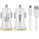 HOCO (6957531040194) Z1 2USB 2.1A MicroUSB белый