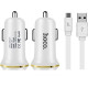 HOCO (6957531040194) Z1 2USB 2.1A MicroUSB белый