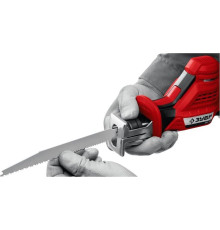 ЗУБР СПЛ-125-22 12В, 2 АКБ (2Ач), в коробке, пила сабельная