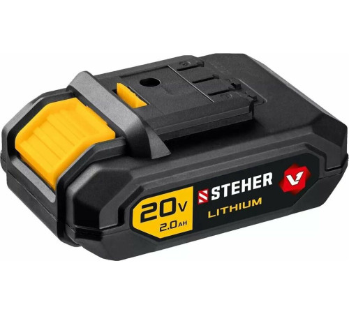 Дрель STEHER CD-200-1 20В, 1 АКБ (2Ач), в кейсе, дрель-шуруповерт