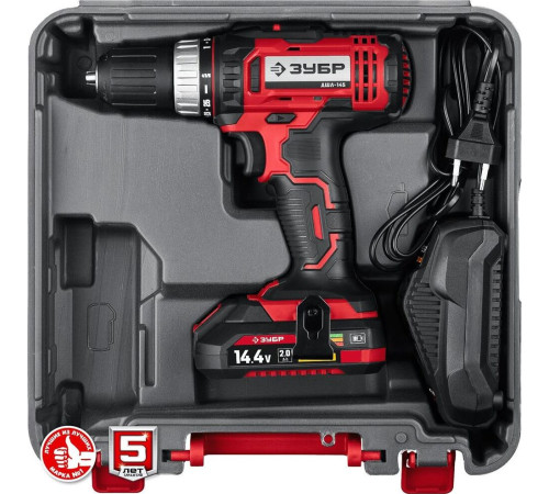 ЗУБР ДШЛ-145-21 14.4В, 1аккум., кейс