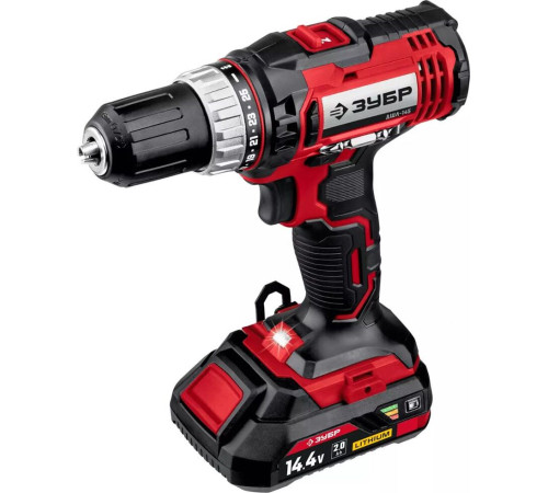 ЗУБР ДШЛ-145-21 14.4В, 1аккум., кейс