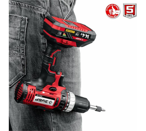 ЗУБР ДШЛ-145-21 14.4В, 1аккум., кейс