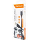 GOPOWER (00-00018566) Кабель GP01T USB (m)-Type-C (m) 1.0м 2.4A черный