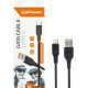 GOPOWER (00-00018566) Кабель GP01T USB (m)-Type-C (m) 1.0м 2.4A черный