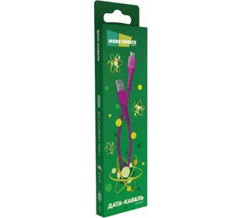 MORE CHOICE (4627151193175) K16a USB (m)-Type-C (m) 1.0м - красный