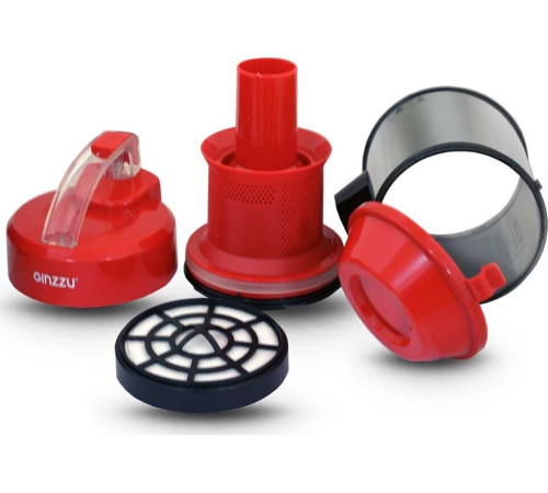 GINZZU VS427 черно/красный